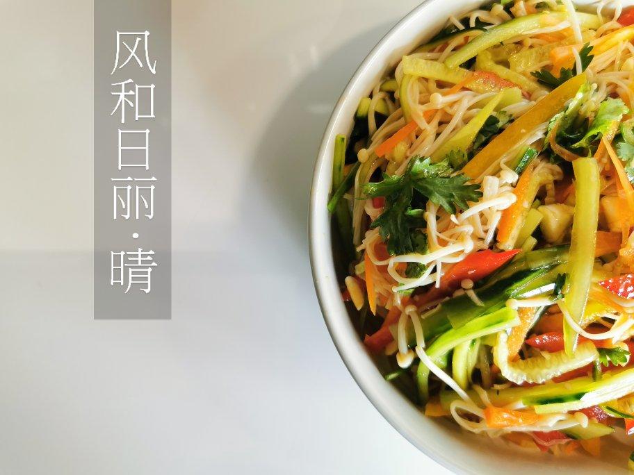 凉拌三丝