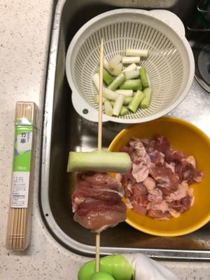 日式烤鸡肉串的做法 步骤4