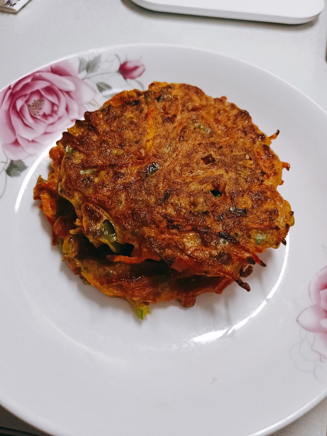 香煎胡萝卜饼
