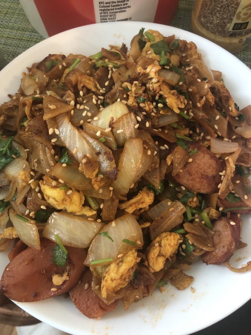 一锅烤冷面