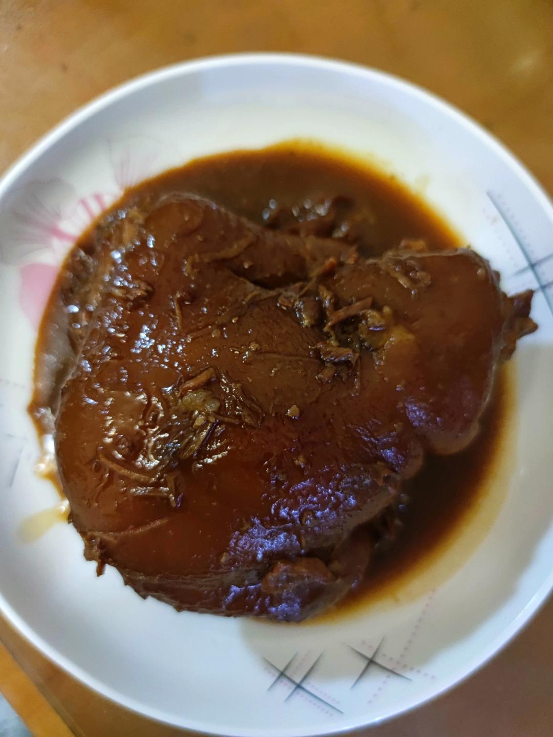 高压锅酱肘子