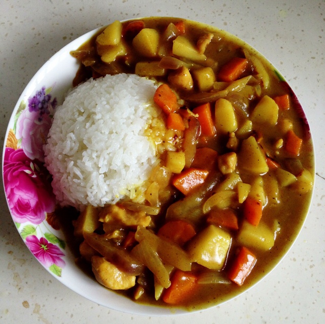 咖喱鸡饭