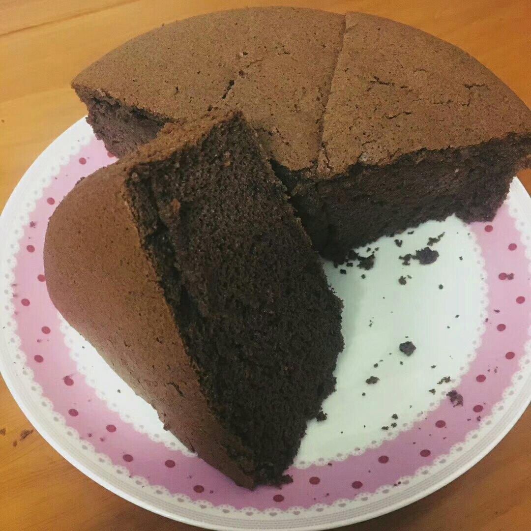 巧克力戚风裸蛋糕