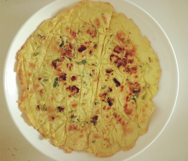 葱花鸡蛋饼