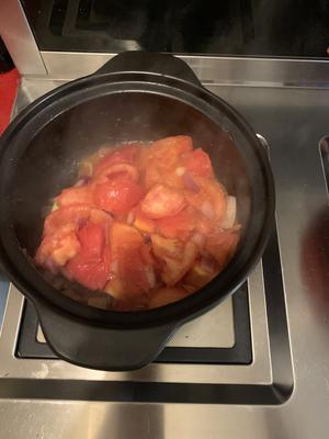 【家庭版】番茄小土豆焖牛腩！超级浓郁下饭的做法 步骤5