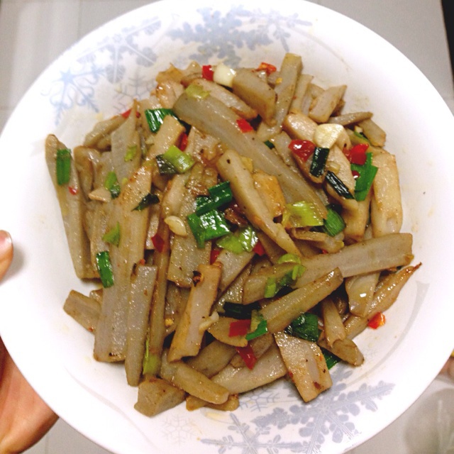 素炒藕条