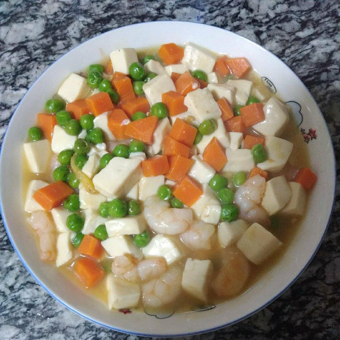 虾仁豆腐