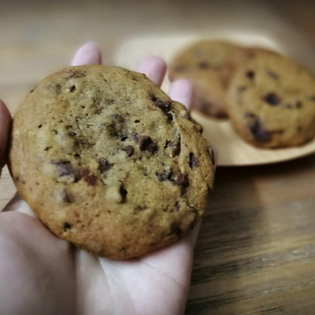 香草海盐巧克力大曲奇