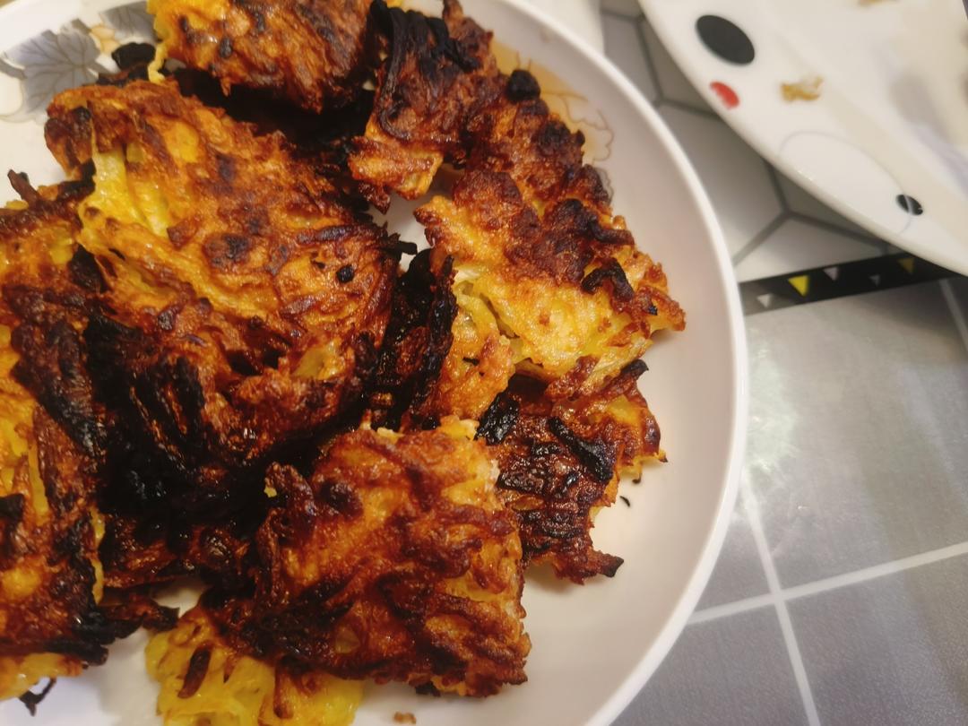 🥔🥕早晚餐饼~土豆丝饼~土拨饼