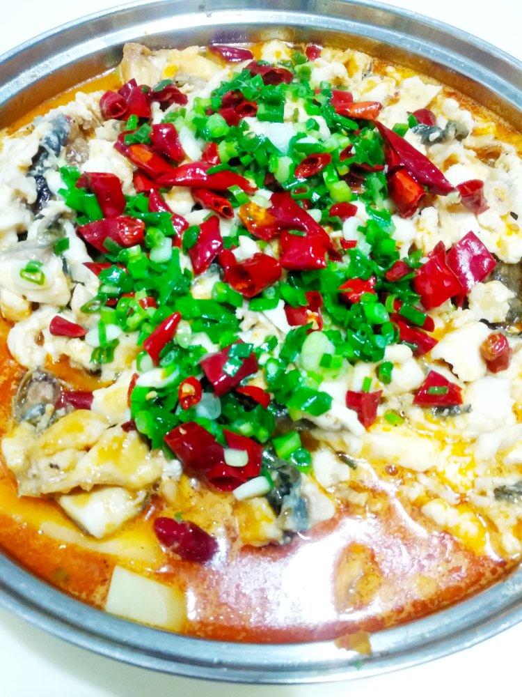 家常麻辣水煮草鱼片