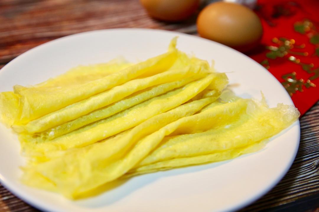 温暖向阳sunny做的简单的蛋皮