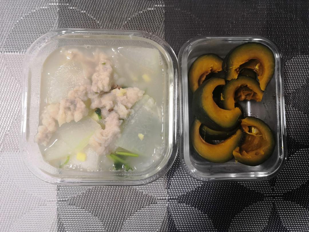 明日的盒饭—懒人版酥肉冬瓜汤