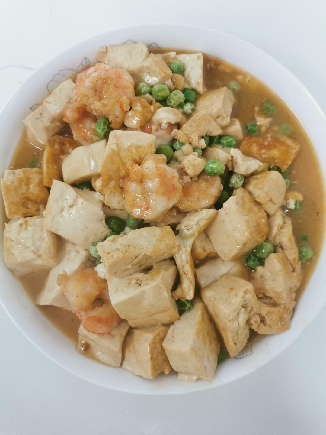 虾仁豆腐
