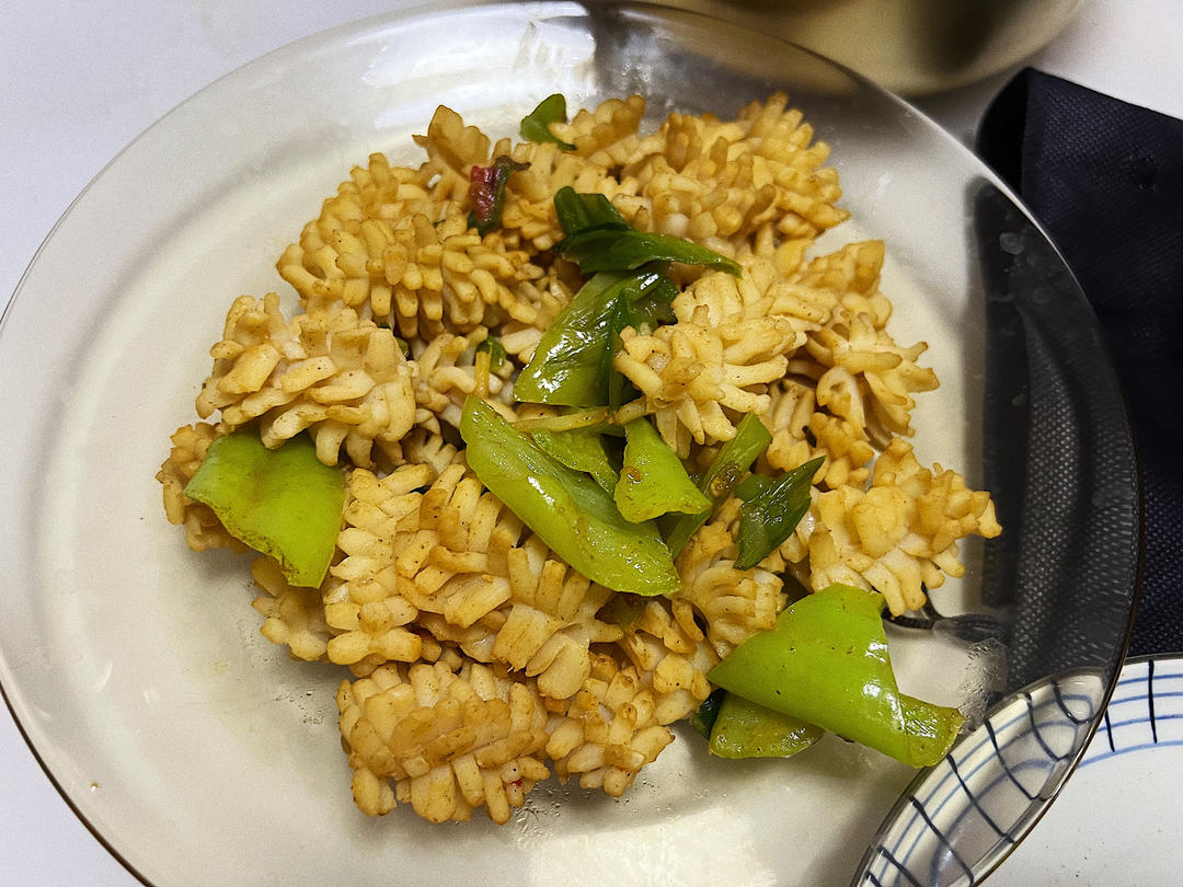 爆炒鱿鱼花