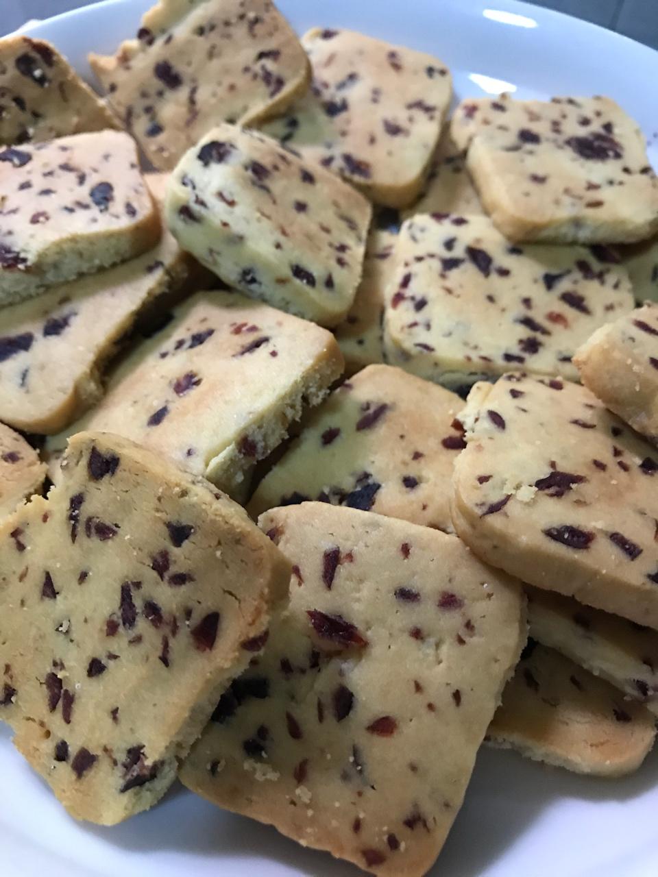 酥到骨子里蔓越梅饼干