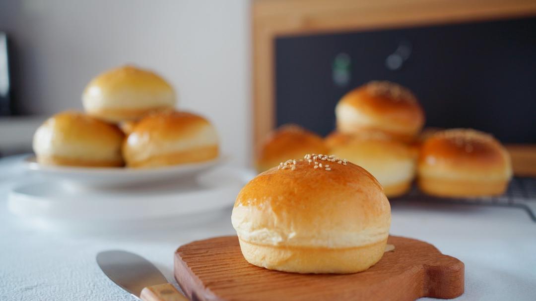 超松软汉堡面包胚（汤种法）