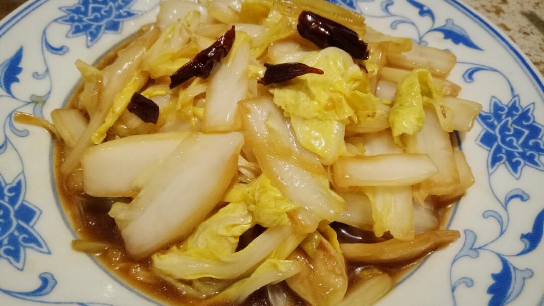 金边白菜