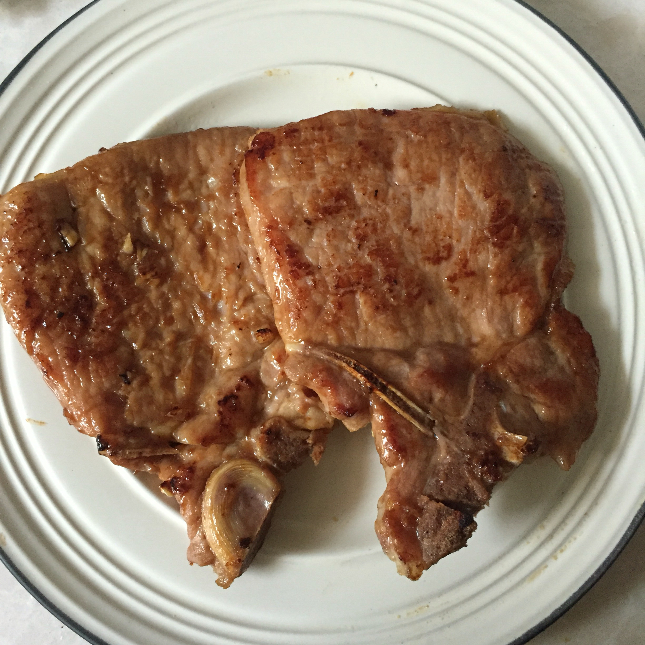 初_十四做的蒜香猪大排