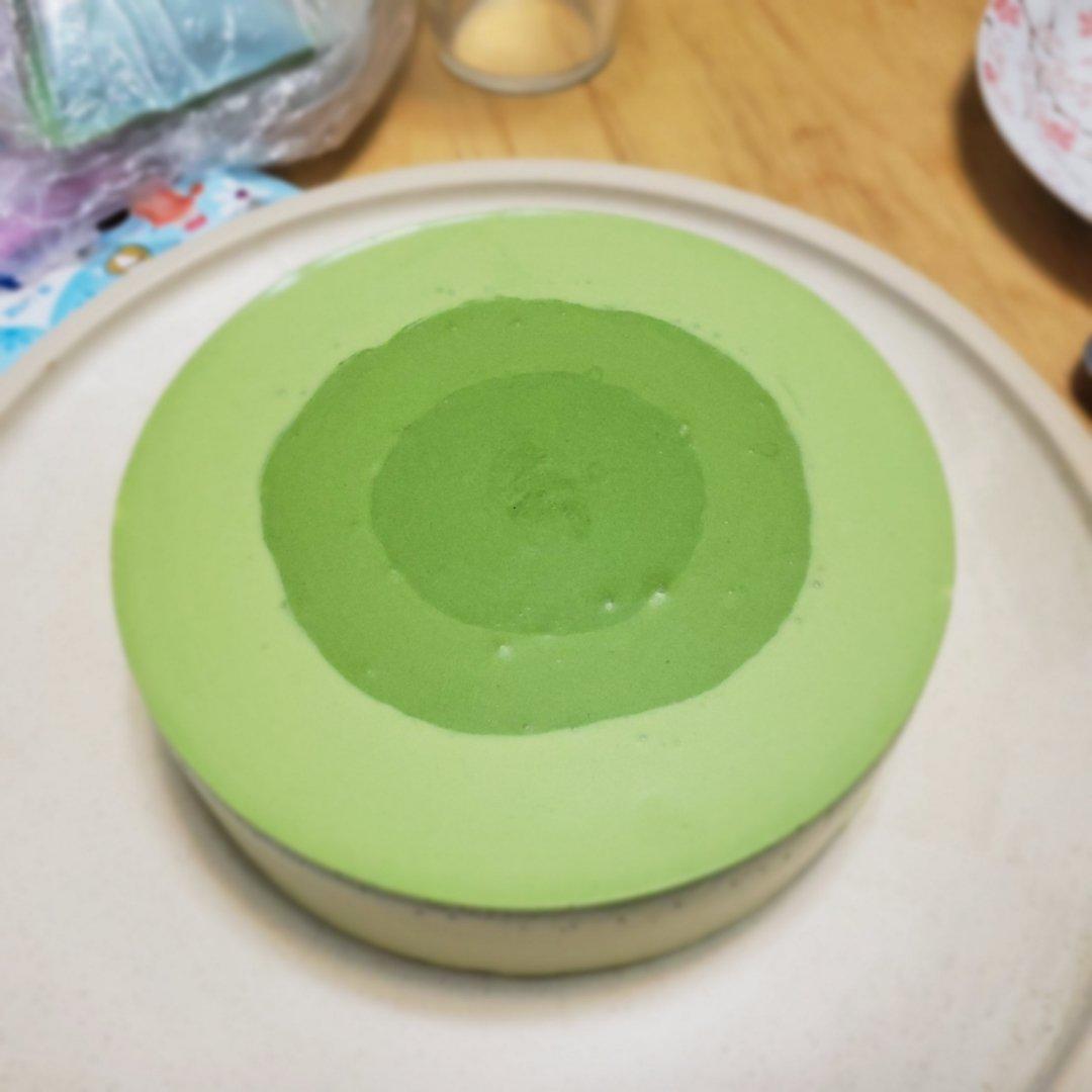渐变抹茶慕斯蛋糕：我Amanda带着既美又作的抹茶甜点又来了！【曼食慢语】