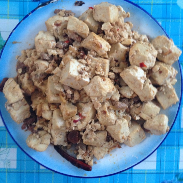 红烧肉末豆腐