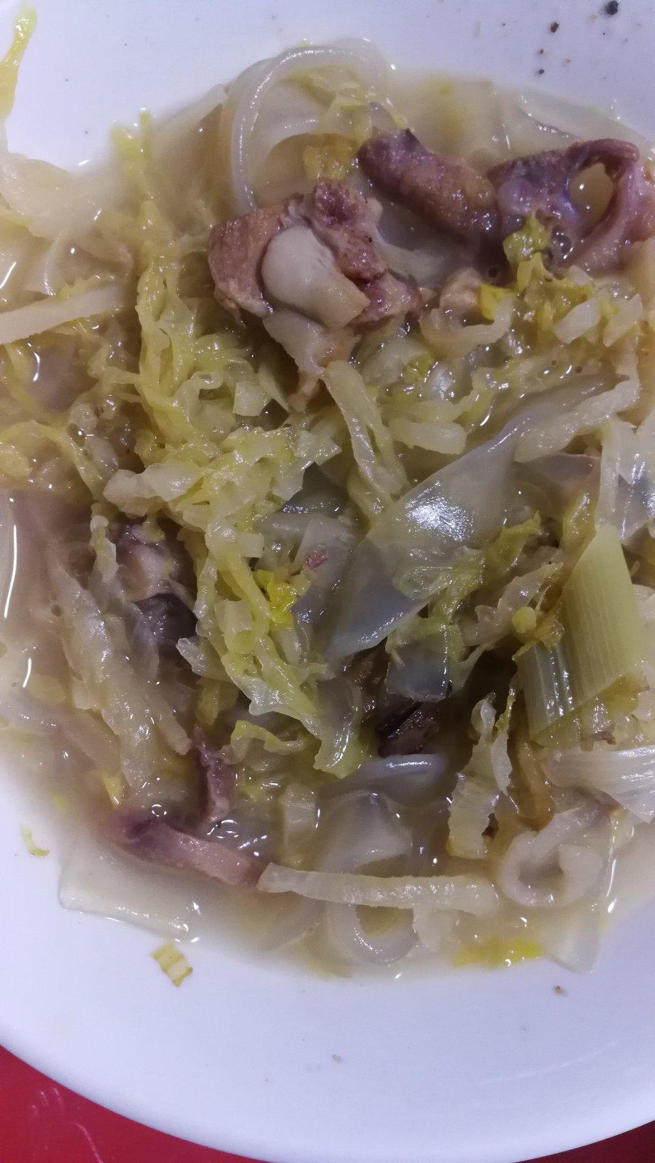 酸菜猪肉炖粉条