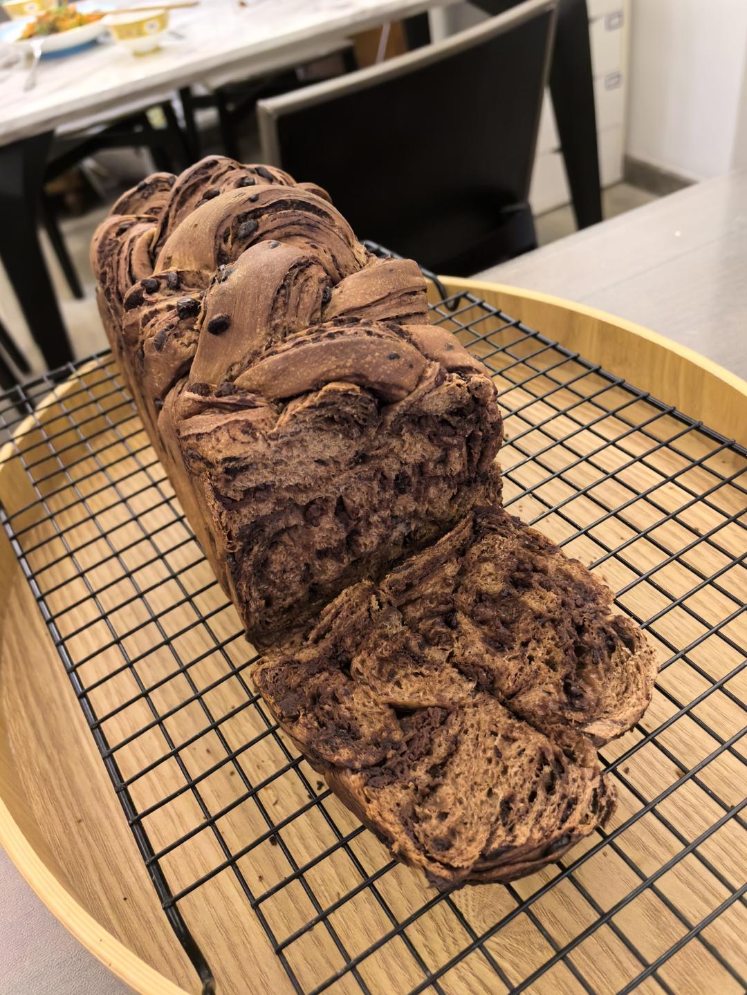 巧克力大理石吐司