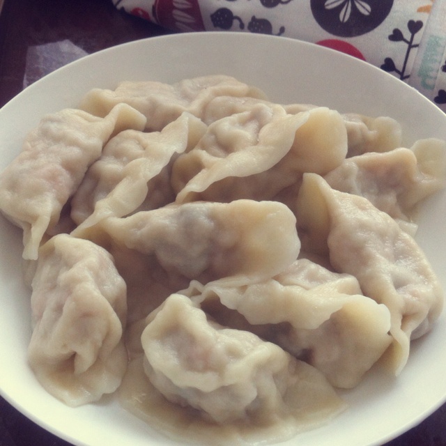 香菇肉馅饺子