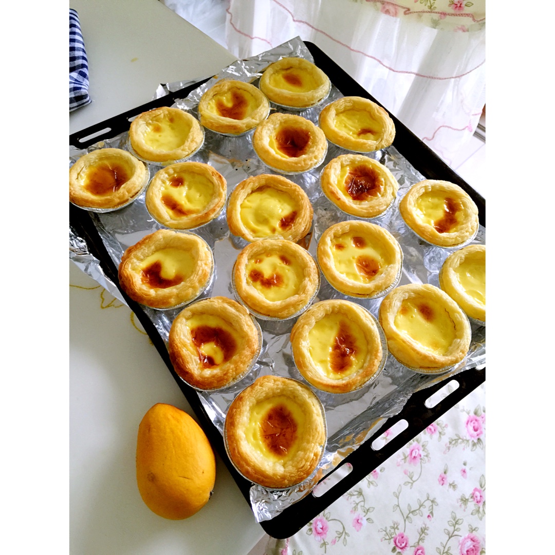 超完美味道超正的蛋挞配方，比KFC的还要嫩还要香~做过最好吃的蛋挞配方