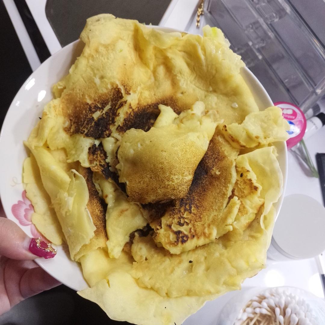 鸡蛋葱花饼
