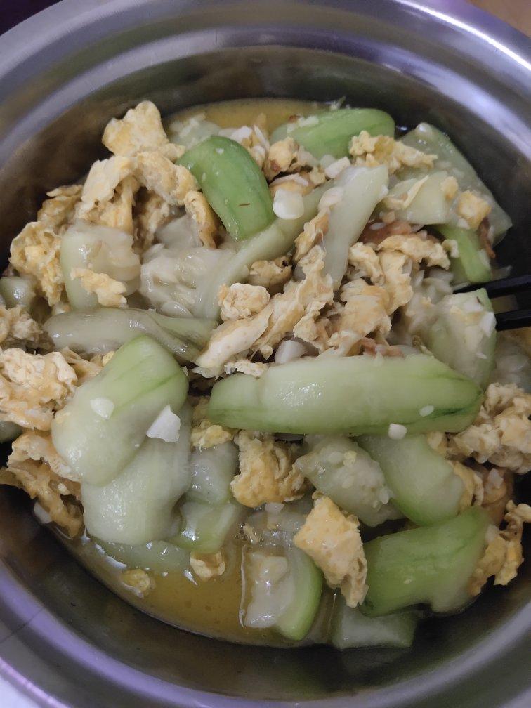 丝瓜炒鸡蛋5分钟夏日防暑快炒