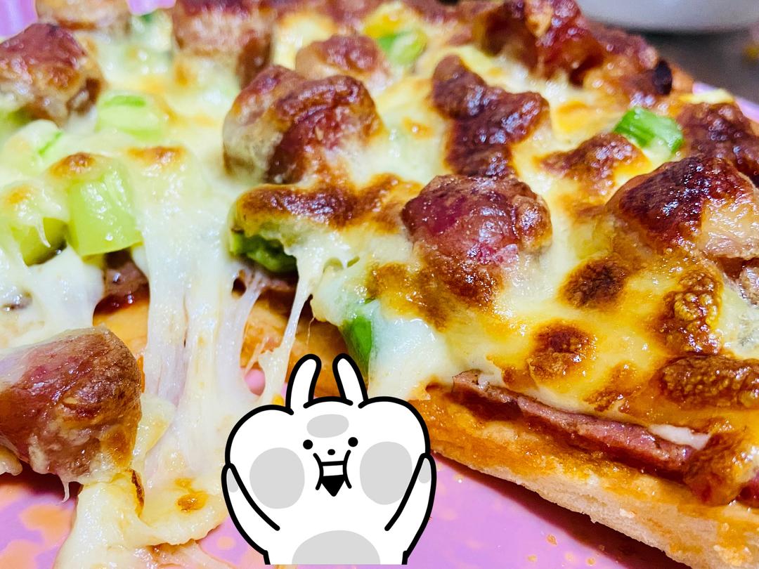 【控糖控油】从减脂饼底开始 自制美味披萨🍕的做法