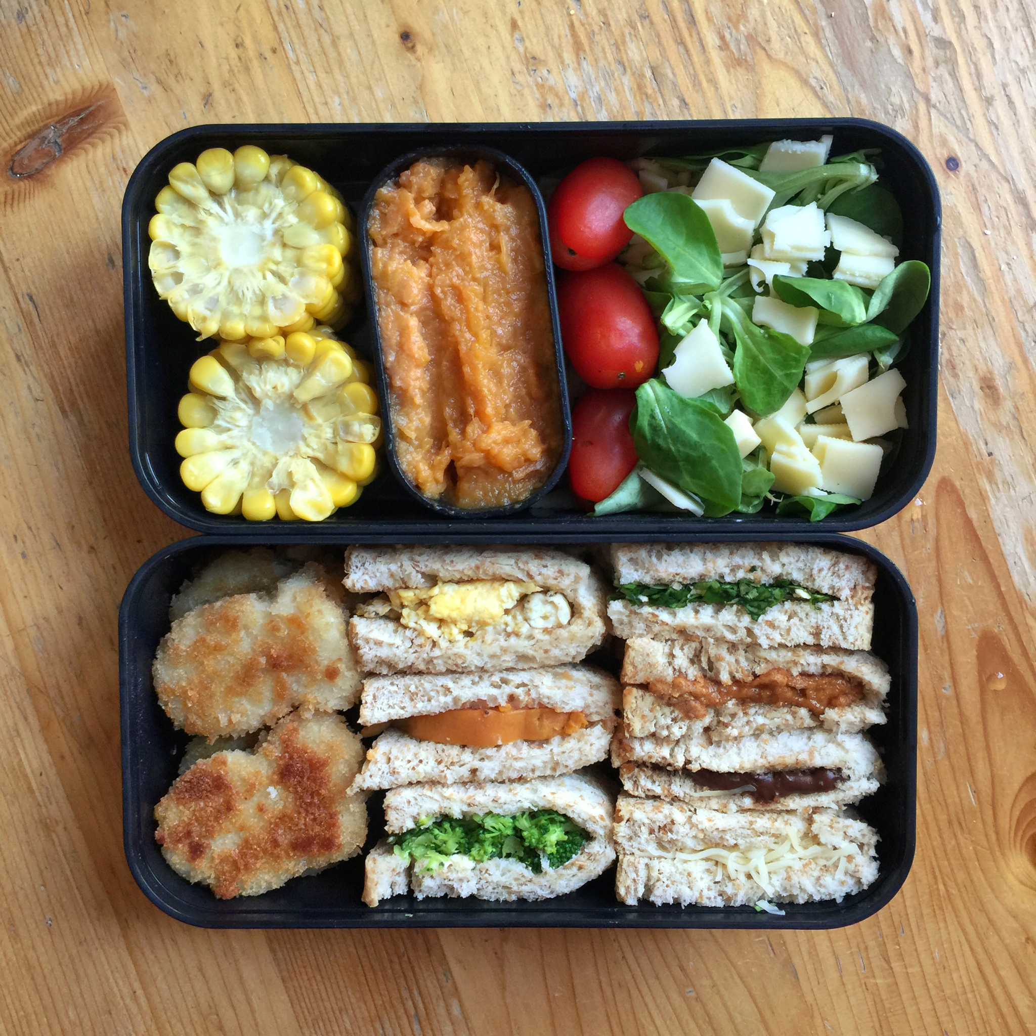 千绿做的上班族的午餐便当