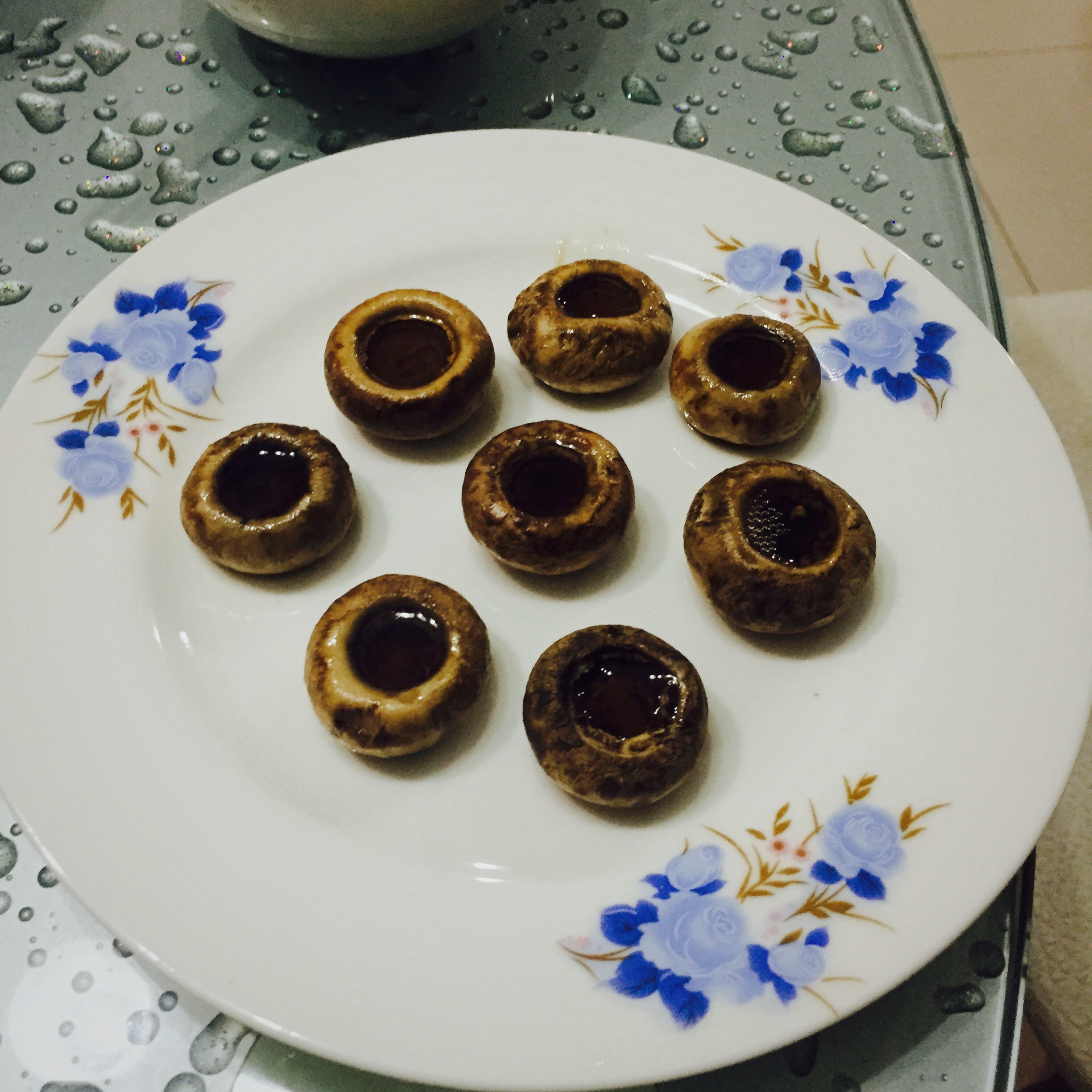 烤蘑菇