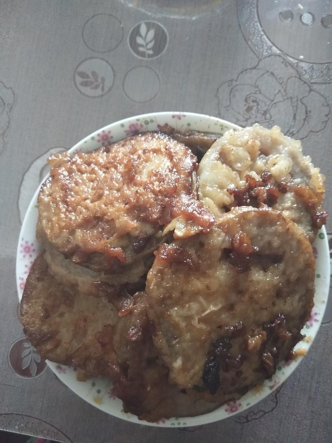 鲜肉藕夹