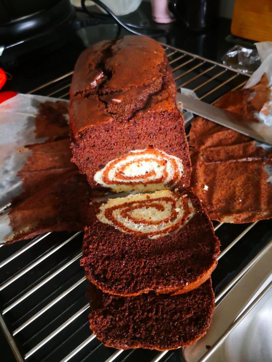 巧克力圈圈蛋糕吐司