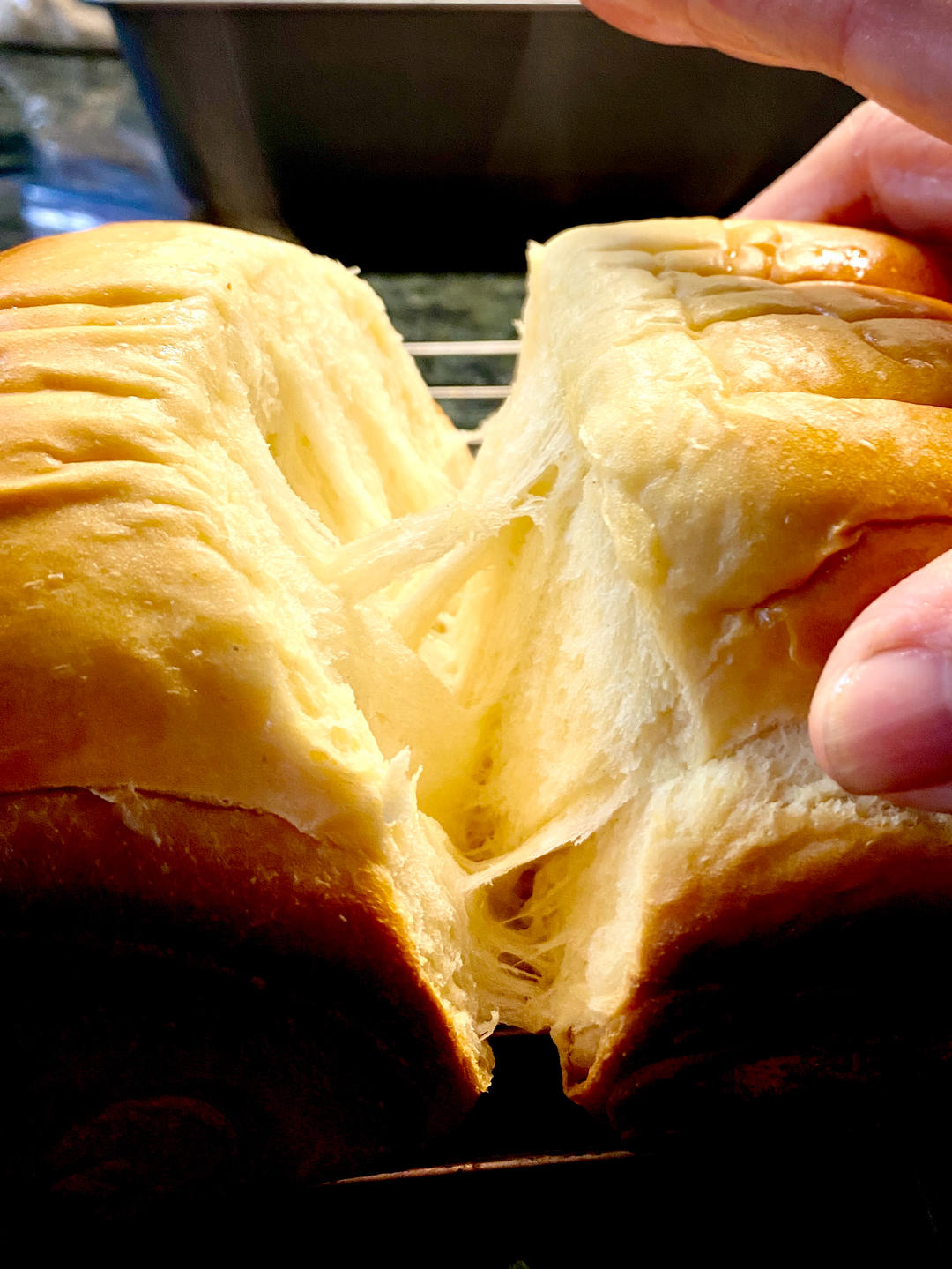 吐司，奶香手撕面包，超级香浓