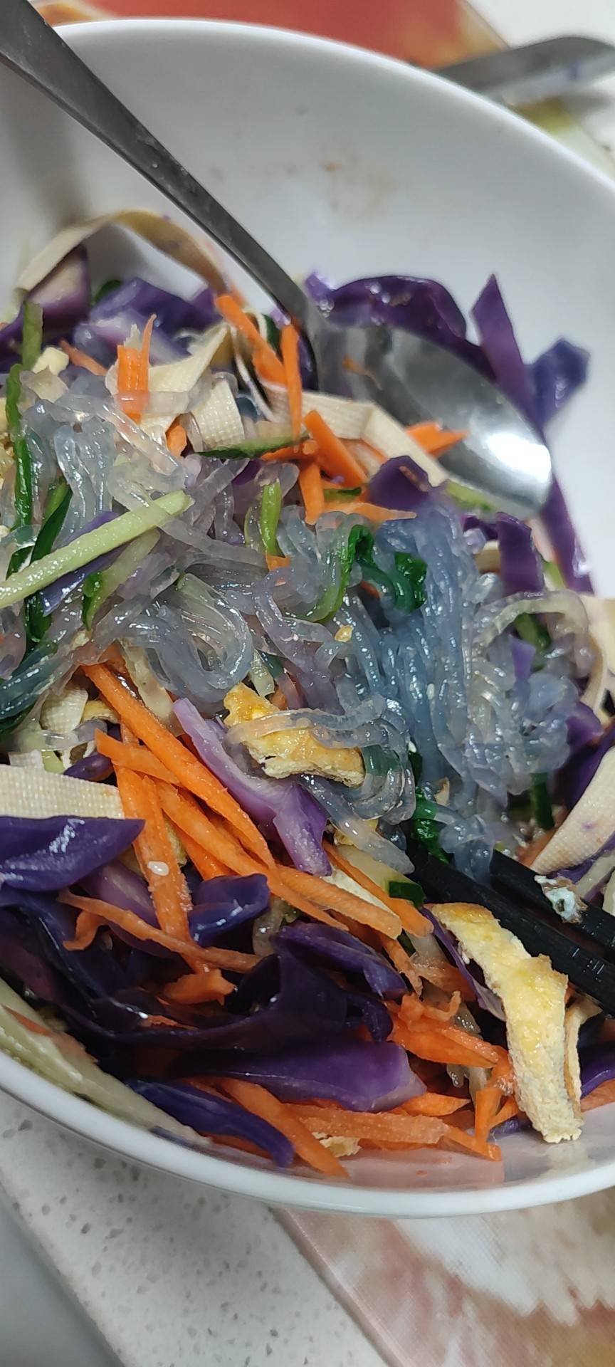 一盆才300卡的东北大拌菜