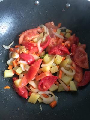 香肠番茄焗饭的做法 步骤8