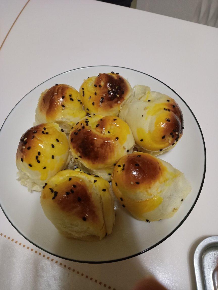 蜂蜜小面包、用电饭锅蒸出来的美食