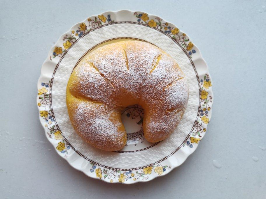 好吃到疯的南瓜奶酪软欧包