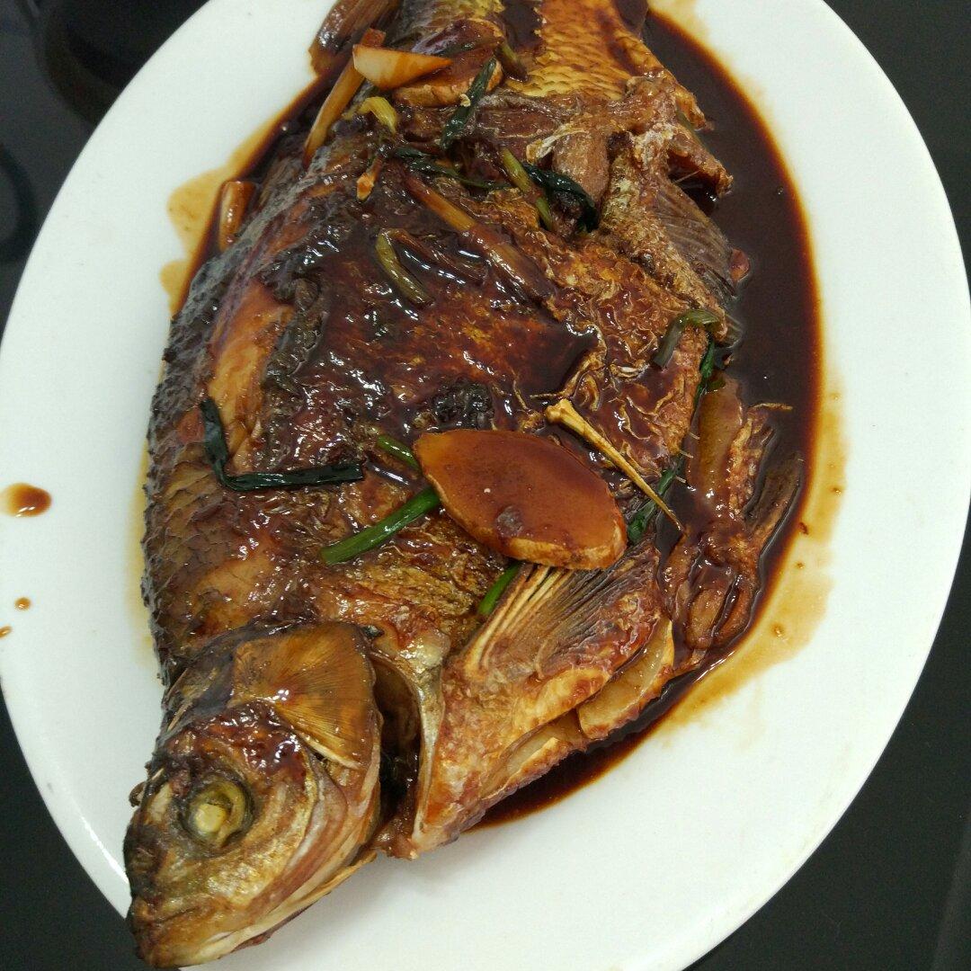 家常红烧扁鱼