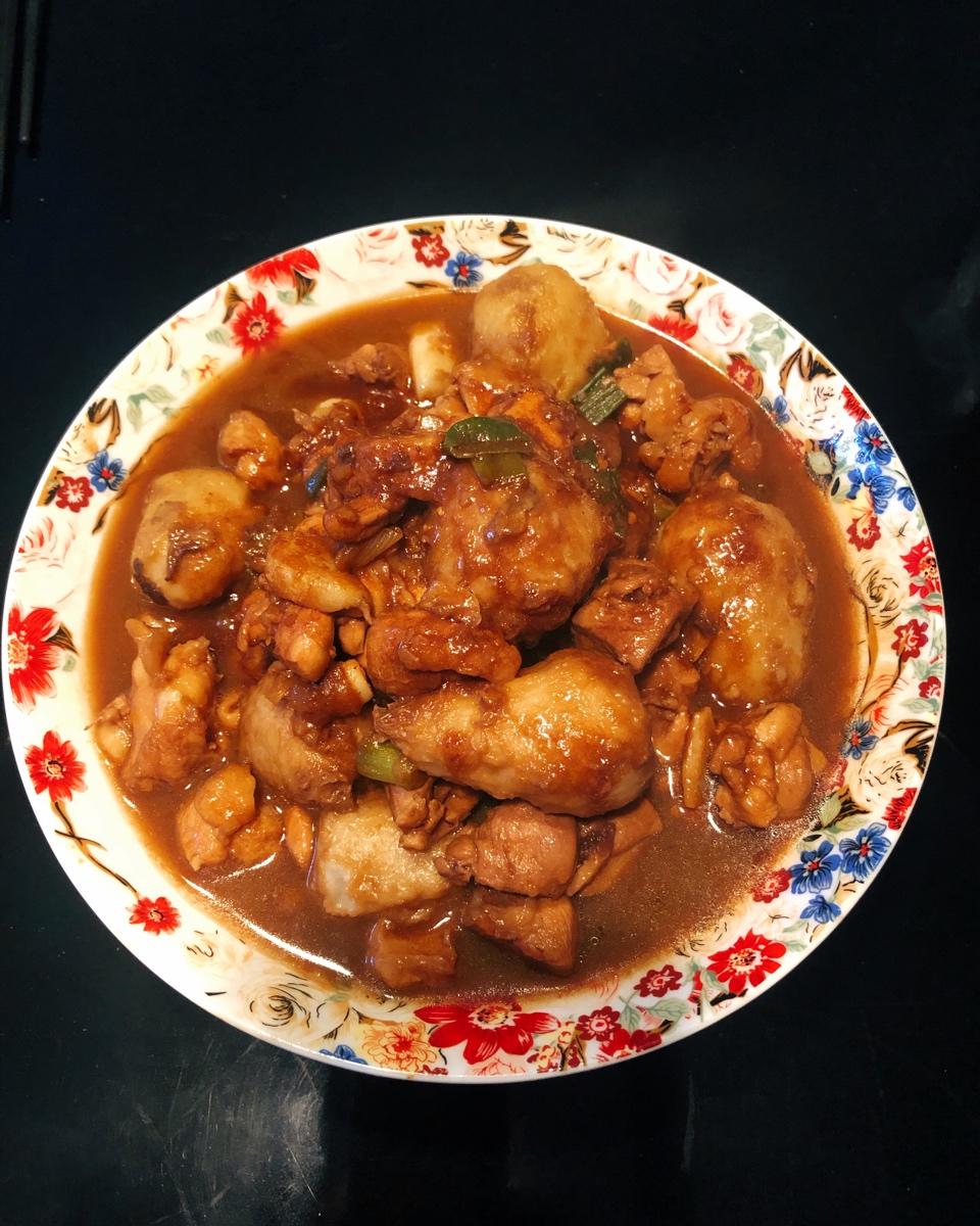 小芋头烧鸡翅