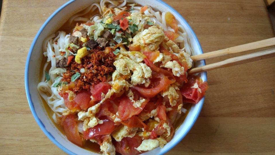 西红柿鸡蛋面