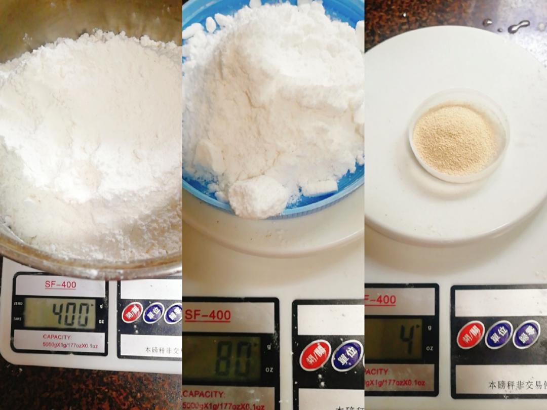 纯奶手撕吐司的做法 步骤1