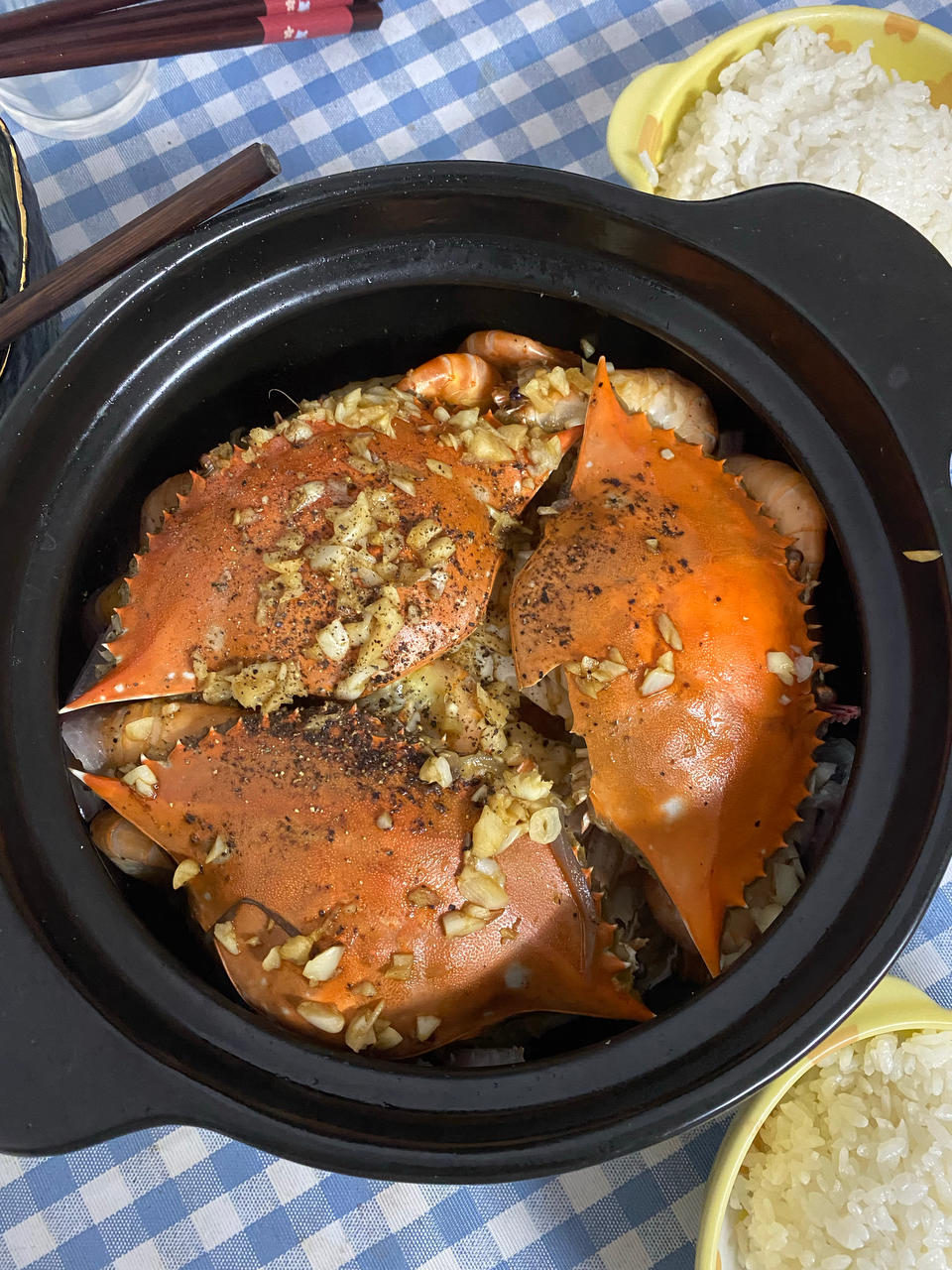 葱姜焗海鲜🦞