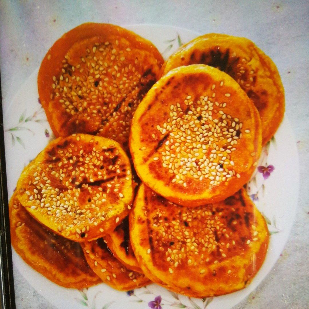 超简单的家常南瓜饼