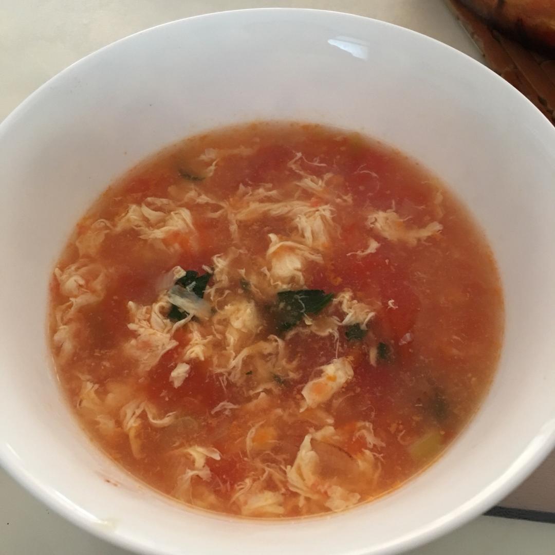 西红柿鸡蛋汤
