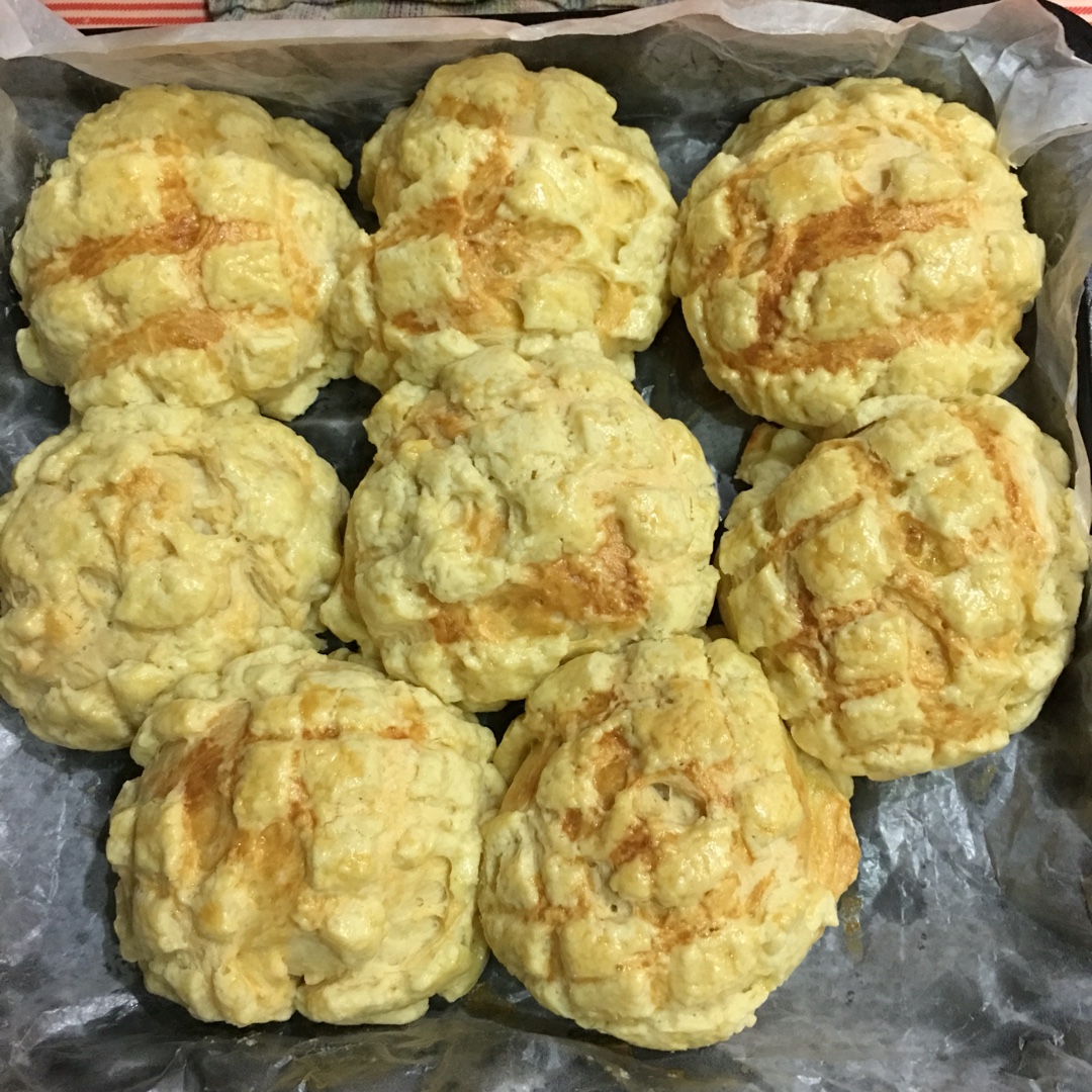 奶香菠萝包（0失败的方子）