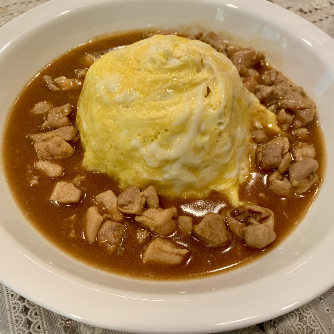 浓香醇厚日式咖喱鸡饭，吃一口就沦陷