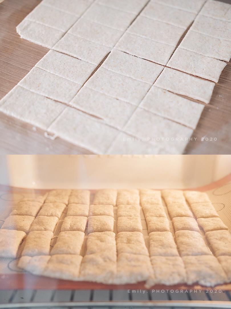 废弃酵种造起来-香葱苏打饼干